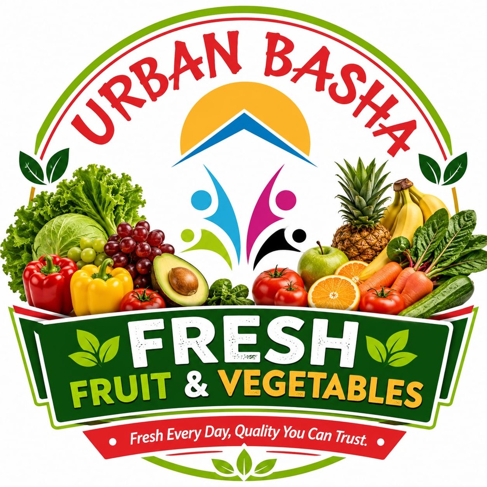 Urban Basha Fresh Fruit and Vegetables logo